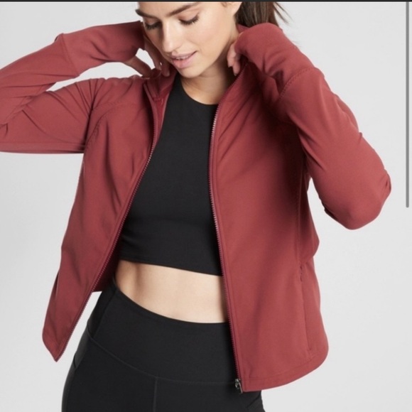 Athleta Jackets & Coats Nwt Xl Altheta Shanti Crop Jacket Poshmark
